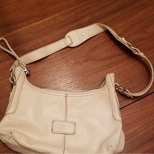 The Sak cream leather purse!! Super soft!